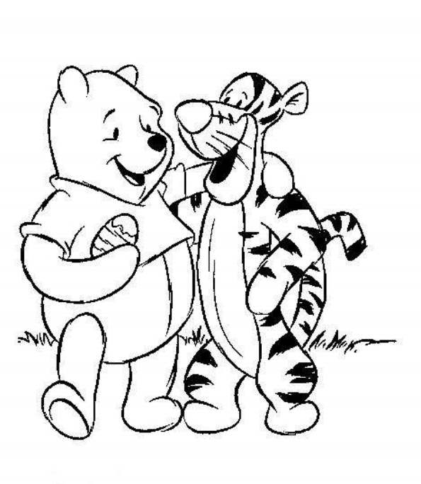 Kids-n-fun.de | Malvorlage Winnie Puuh Winnie Puuh